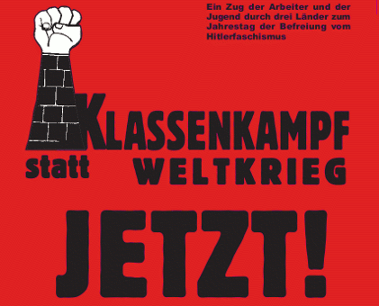 Logo Klassenkampf statt Weltkrieg